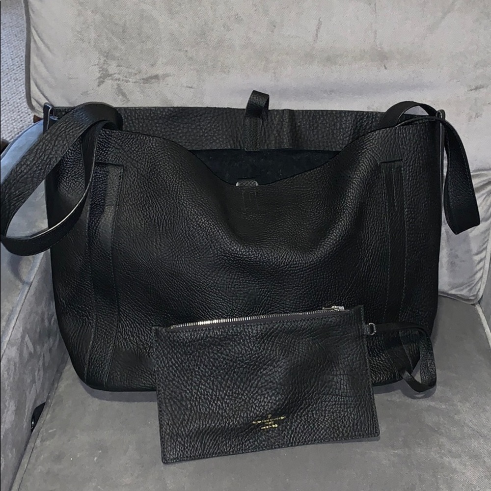 Golden Goose large tote with small clutch